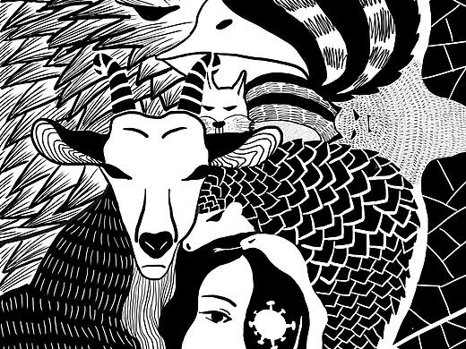 《图案设计》（个人主页-ZNDkzMDMyODQ=） - 艺术插画 - 站酷设计师花生爱自由原创素材 - 站酷ZCOOL