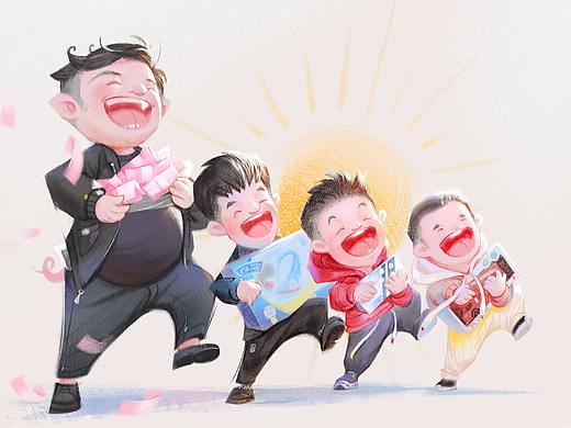 朋友带儿子去买玩具