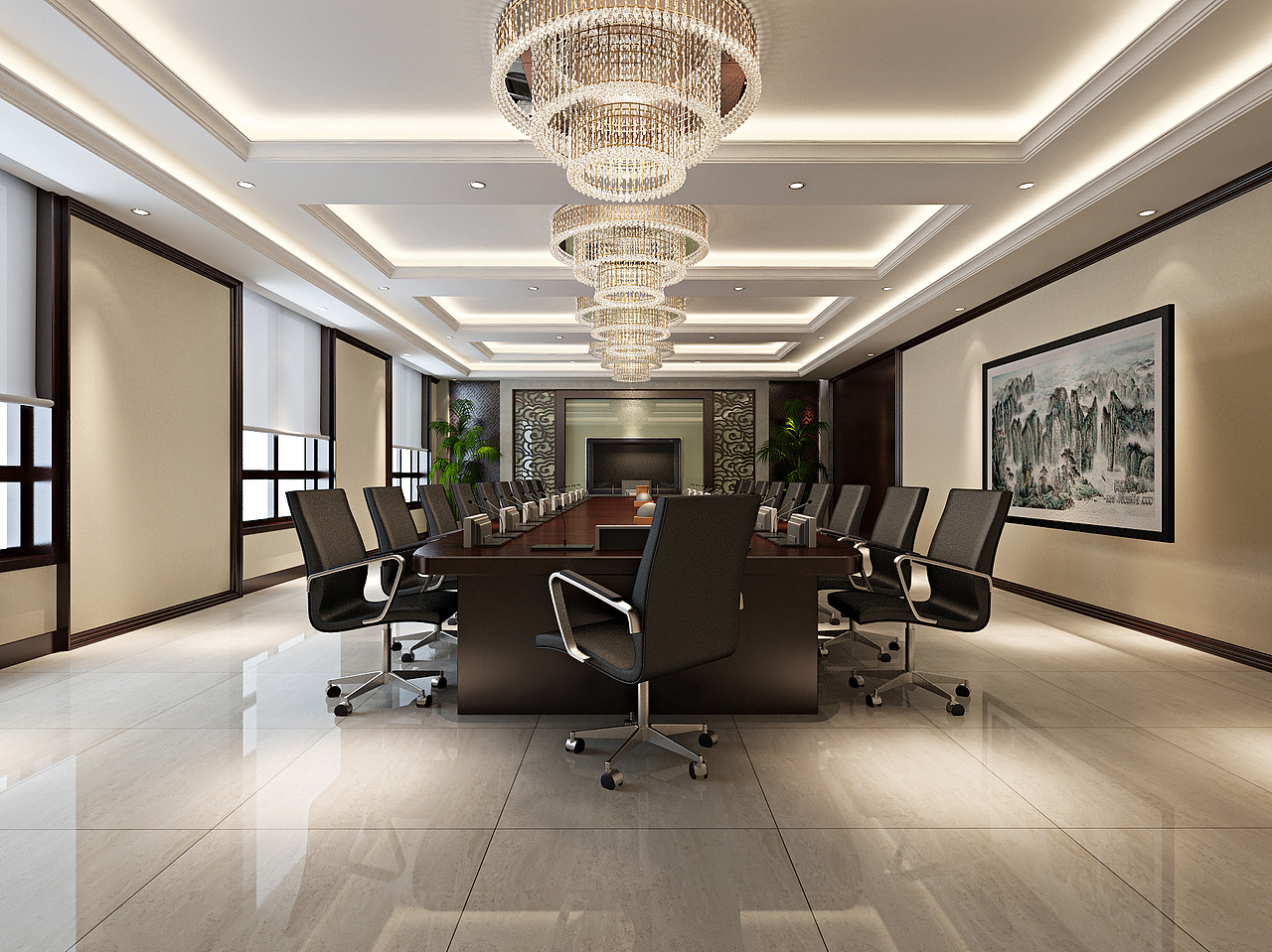 会议室（图ZMTkyNjAxMzA4） - 家装设计 - 站酷设计师Z69056146原创素材 - 站酷ZCOOL