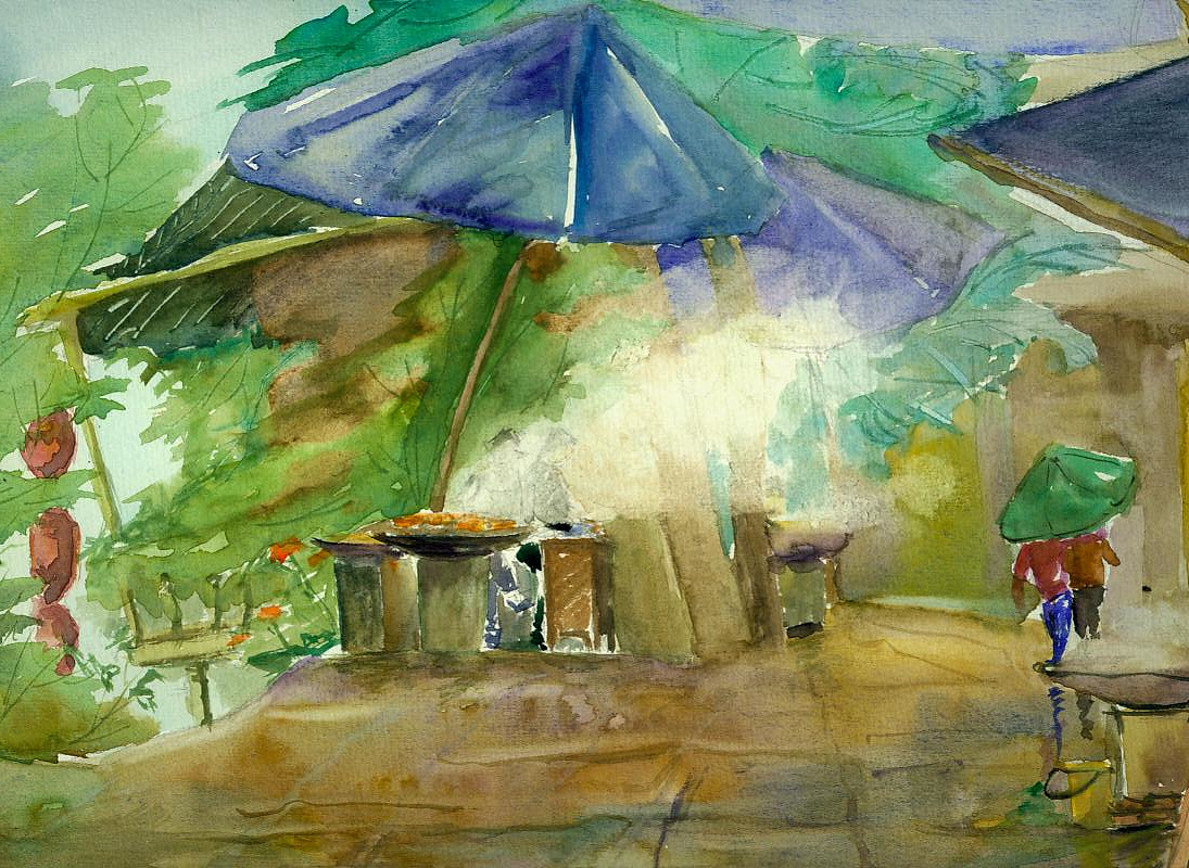 水彩手绘插画合集