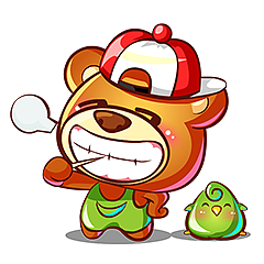 兔子熊（图ZNjIzODk0ODg=） - 单幅漫画 - 站酷设计师乔儿_蛮原创素材 - 站酷ZCOOL