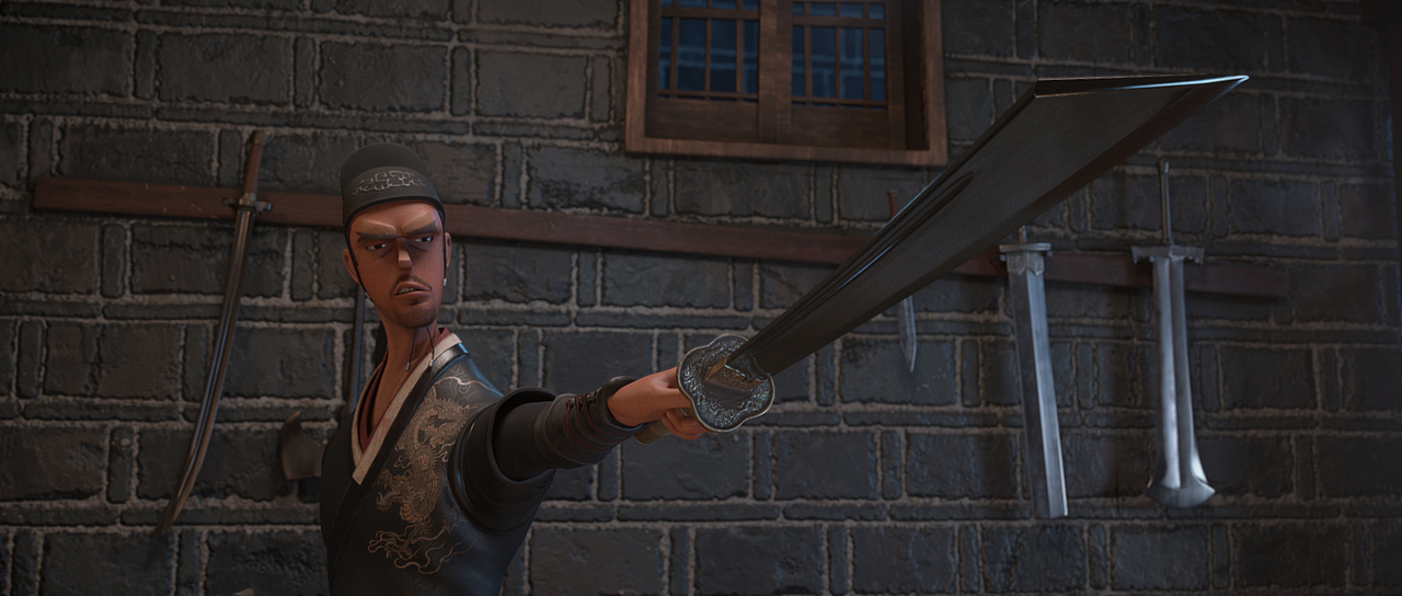 相忘于江湖 毕设渲染图