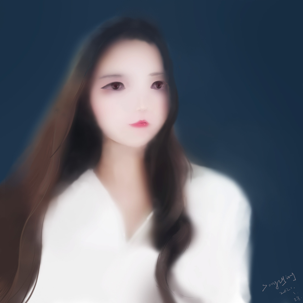 瑶瑶的手绘头像（图ZMjQxNDY1MDk2） - 创作习作 - 站酷设计师沫小乖846原创素材 - 站酷ZCOOL