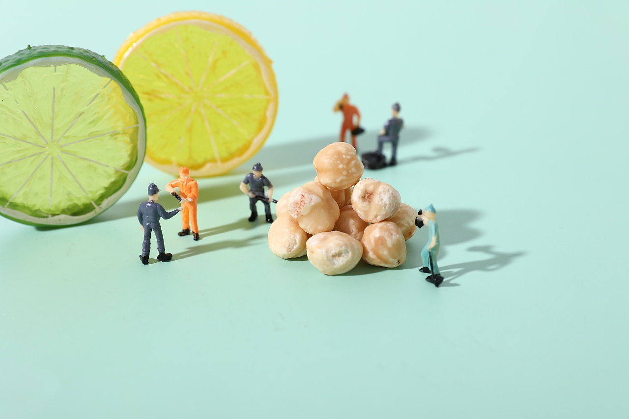 坚果创意拍摄-美食拍摄-食品类产品拍摄成片