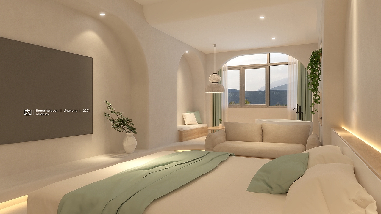 小清新的一个小客栈