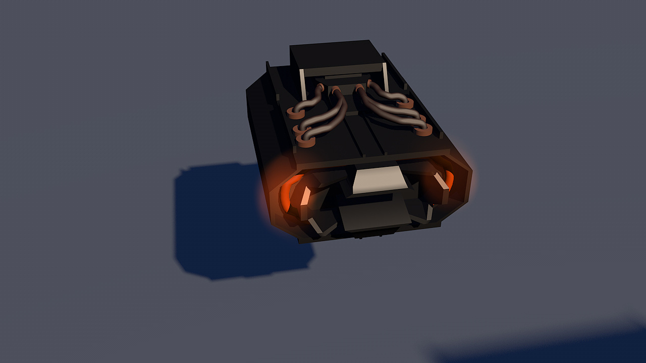 科幻舰炮 推进器