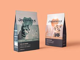 Joyzone久生宠物猫粮品牌包装设计