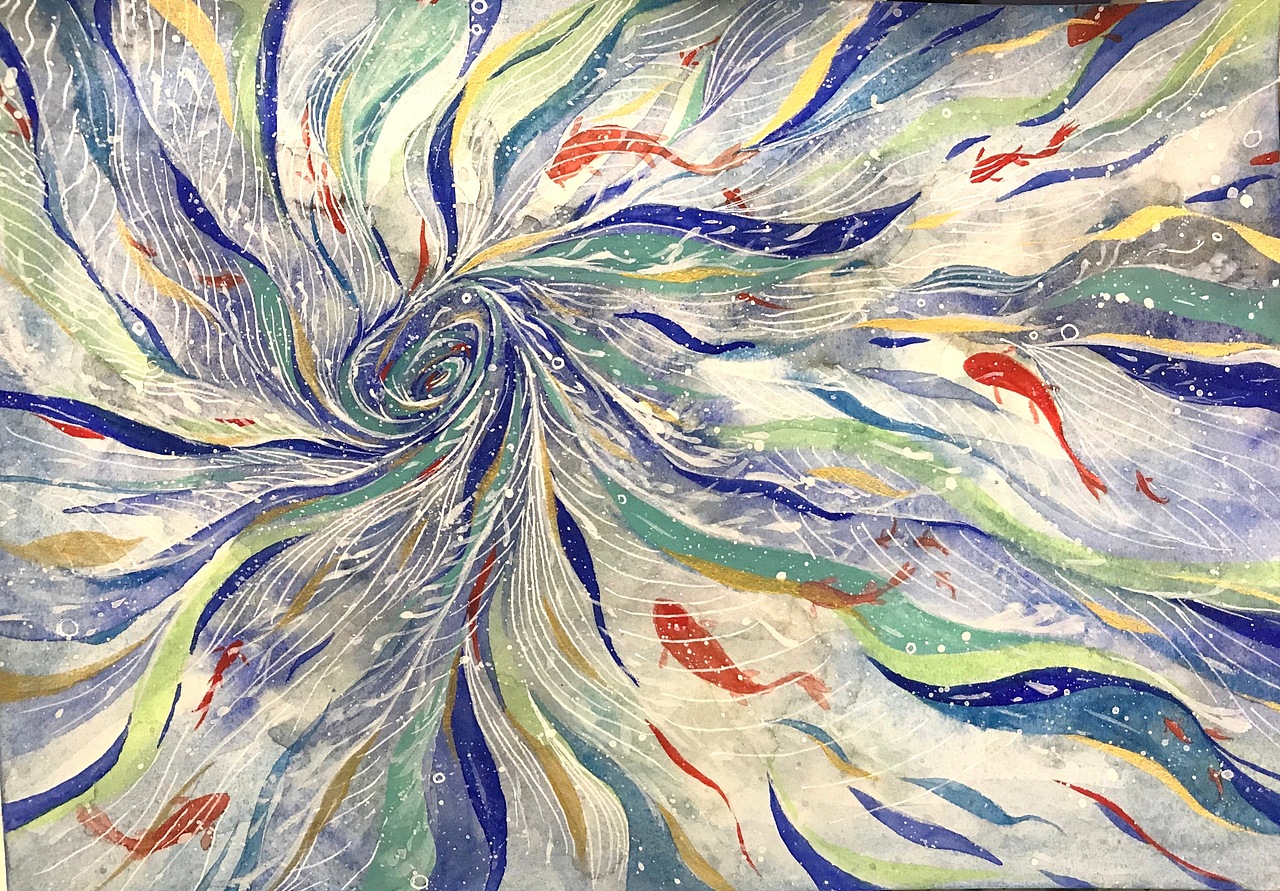 鱼（图ZMTYxNjI0MzY0） - 绘画 - 站酷设计师我不吃猪猪原创素材 - 站酷ZCOOL