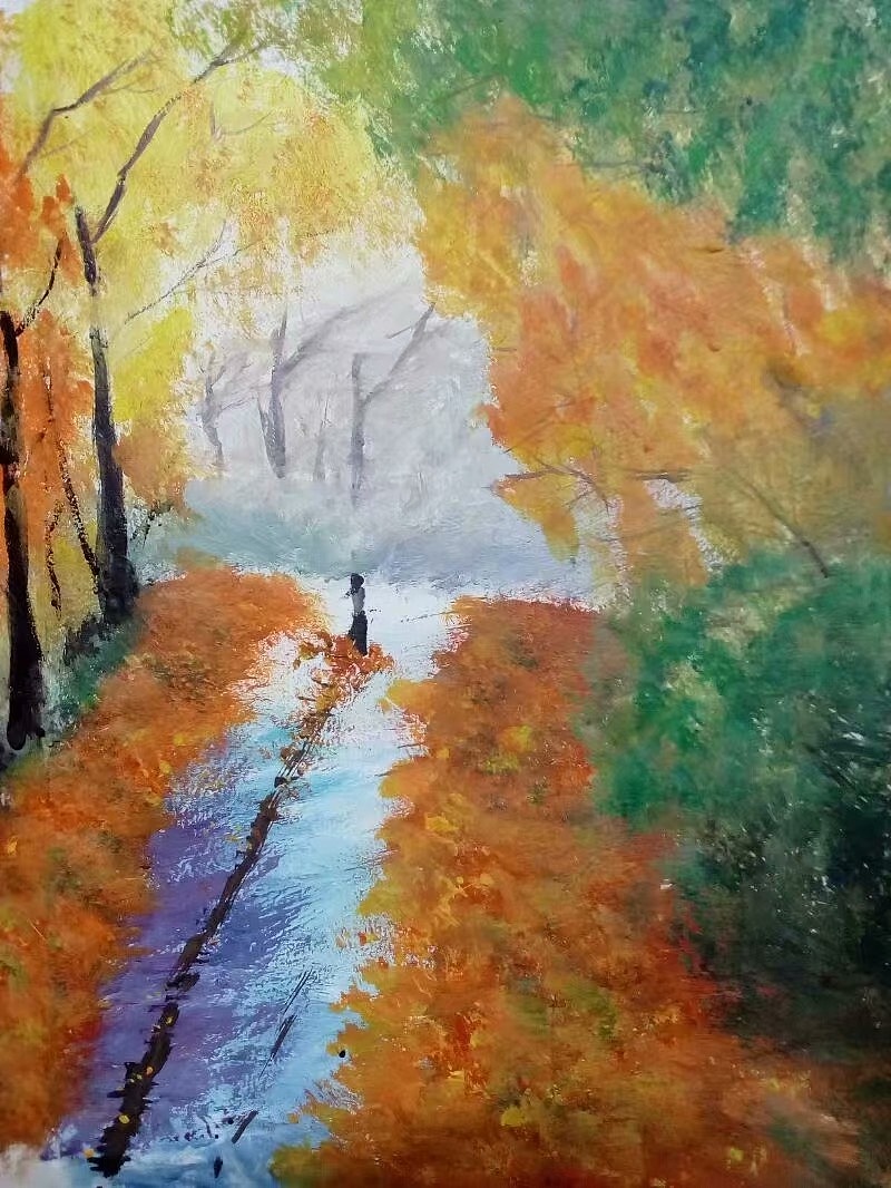 油画自学|纯艺术|绘画|沉淀着 - 临摹作品 - 站酷 (zcool)