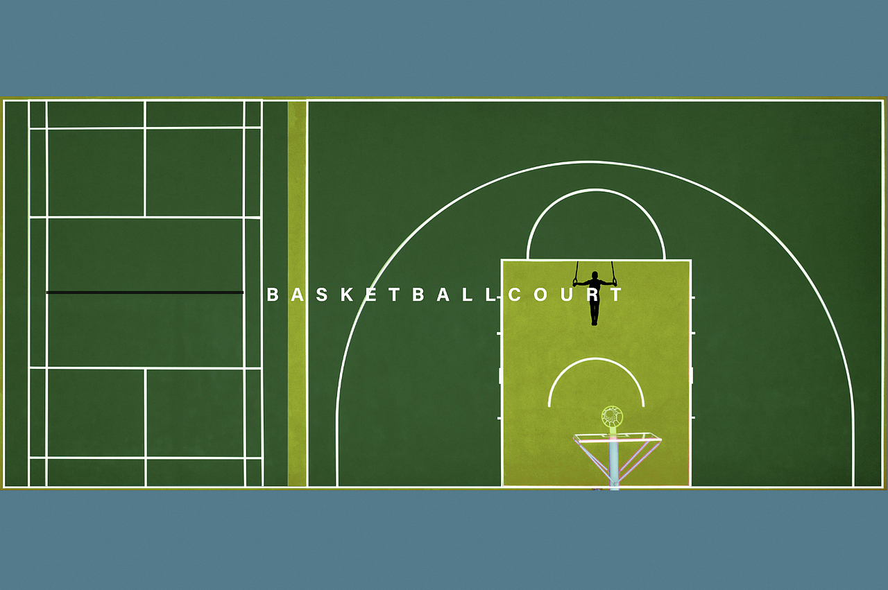Basketball Court（图ZMTYwNDY3OTY0） - 环境/建筑摄影 - 站酷设计师misskong原创素材 - 站酷ZCOOL