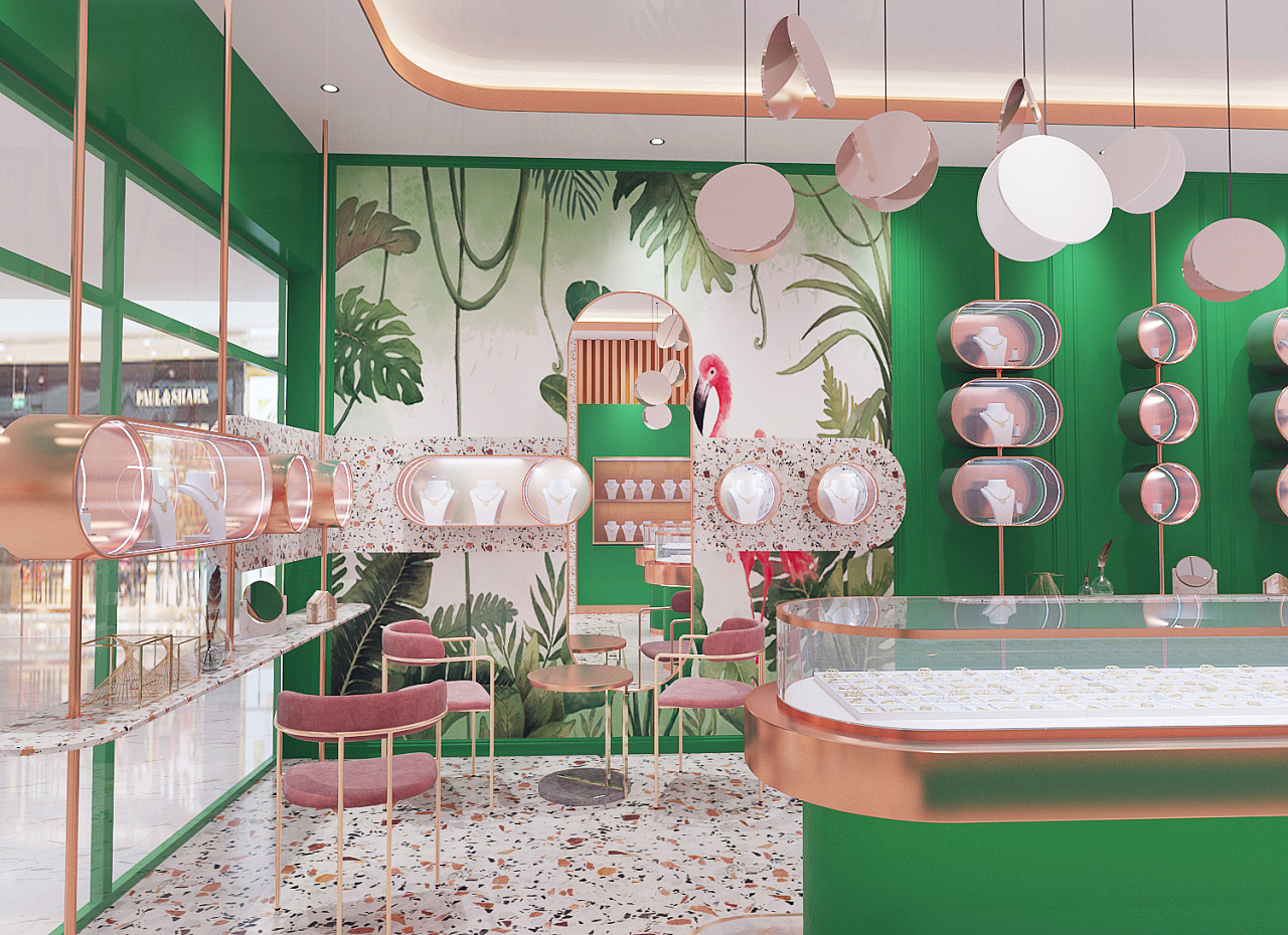 网红珠宝店(绿得发慌)