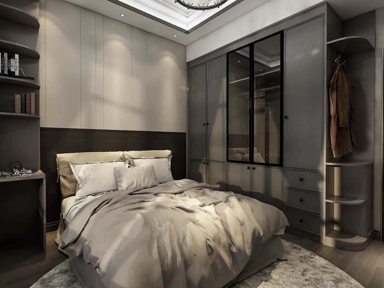 全屋定制-方直珑湖湾（图ZMjA5MzcyMDQ4） - 家装设计 - 站酷设计师乐一Lit原创素材 - 站酷ZCOOL