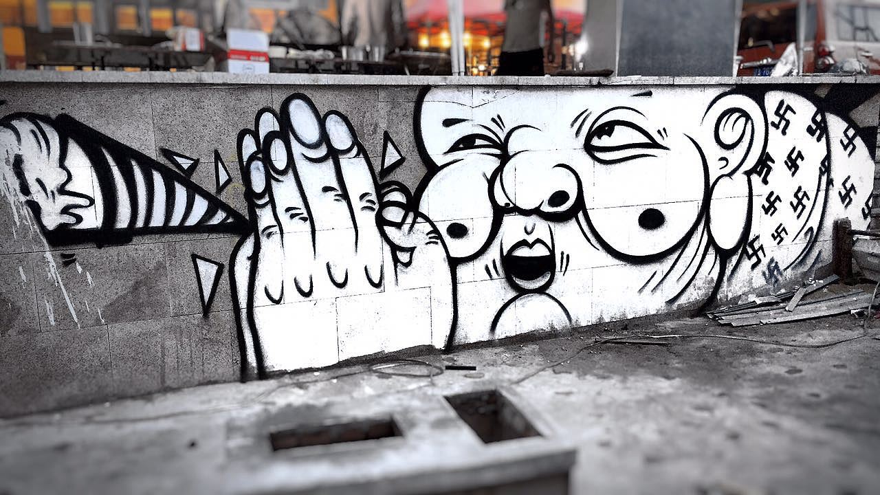 黑白配男生女生呸