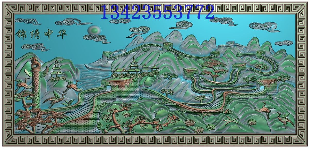 精雕浮雕灰度图雕刻图纸jdp木雕bmp（图ZMTA1MjY4ODQ0） - 其他三维 - 站酷设计师雕刻素材原创素材 - 站酷ZCOOL