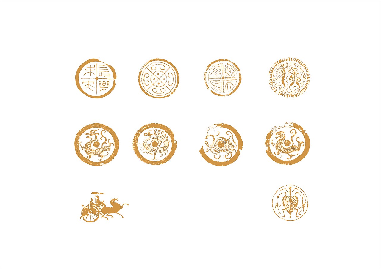 《长安十三朝》之周秦汉唐VI（图ZMTgzODEyNTY0） - Logo - 站酷设计师weezywest原创素材 - 站酷ZCOOL