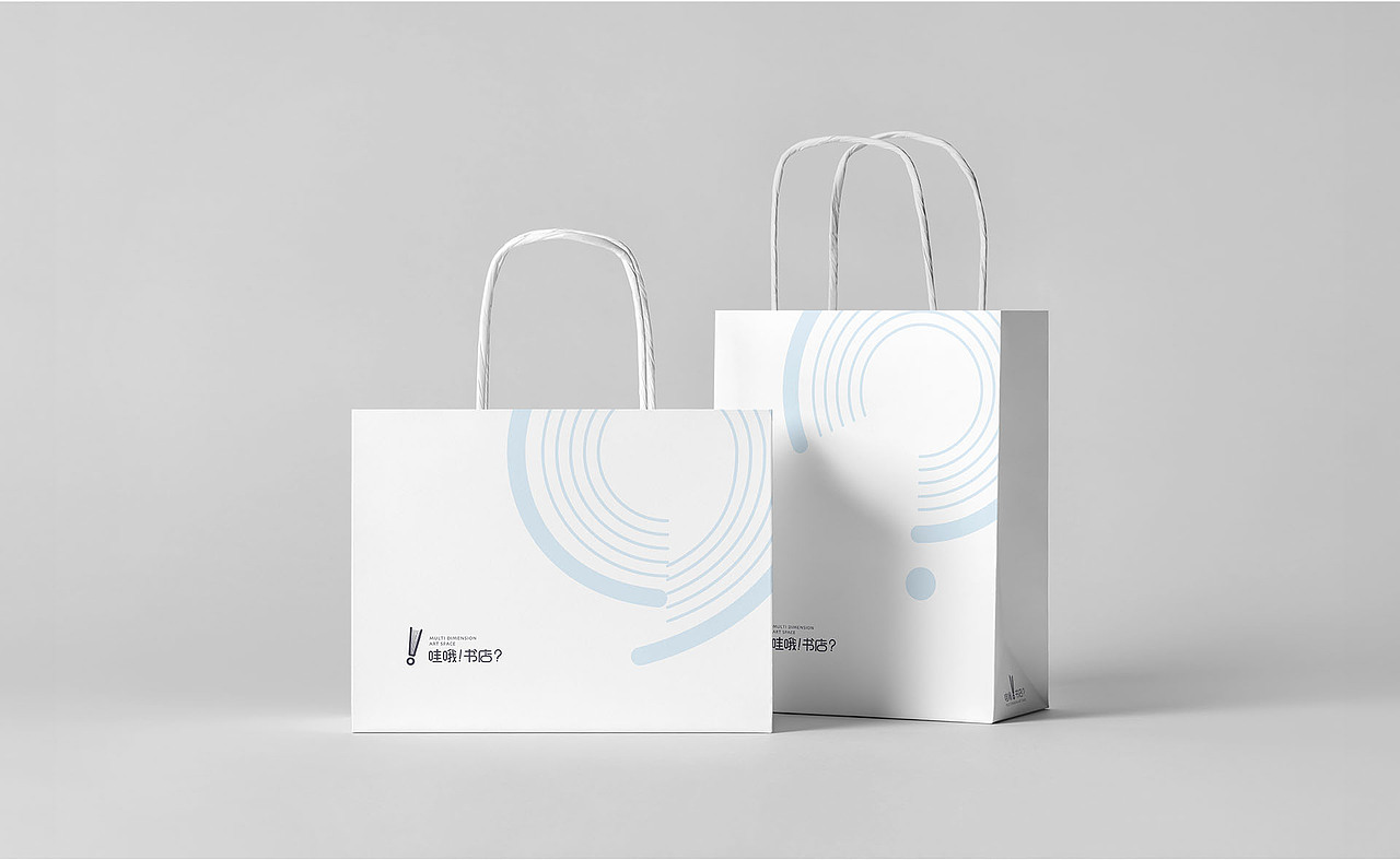 《哇哦！书店？》书吧Logo提案（图ZMjMxMjMzMDg4） - Logo - 站酷设计师Tinnnnna原创素材 - 站酷ZCOOL