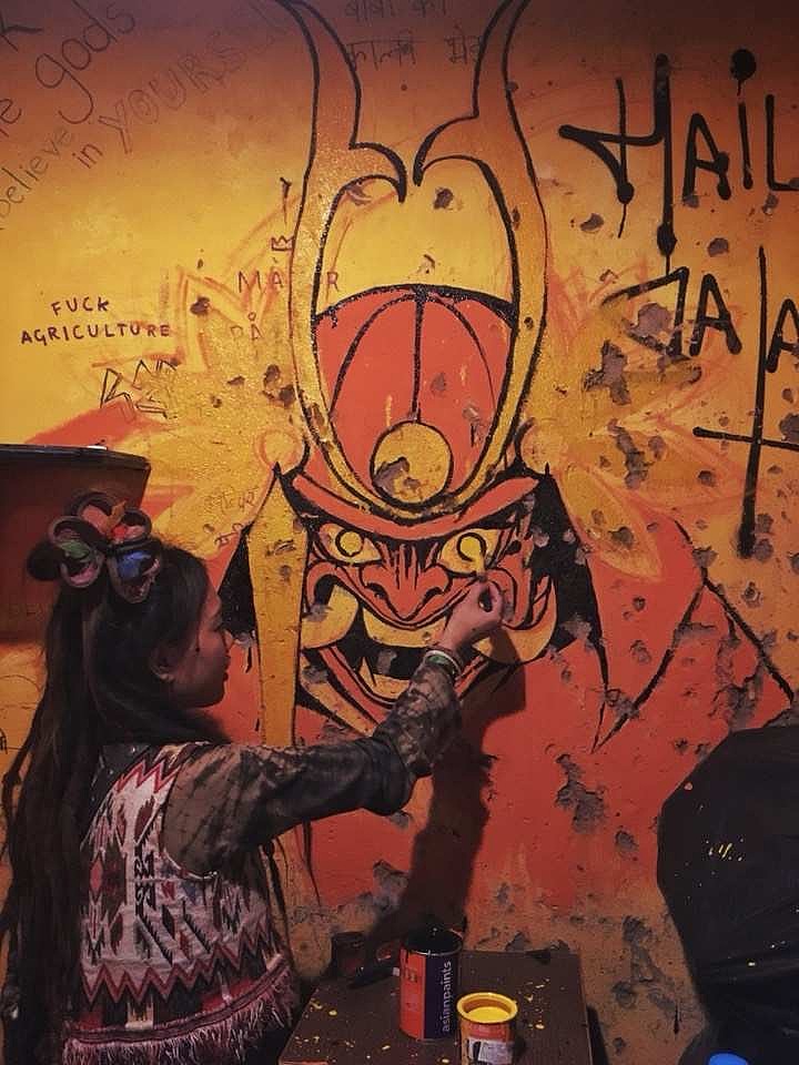 samurai日本武士墻繪作品（圖ZMjMyMjE5NTMy） - 新銳潮流插畫 - 站酷設(shè)計(jì)師5iveee原創(chuàng)素材 - 站酷ZCOOL