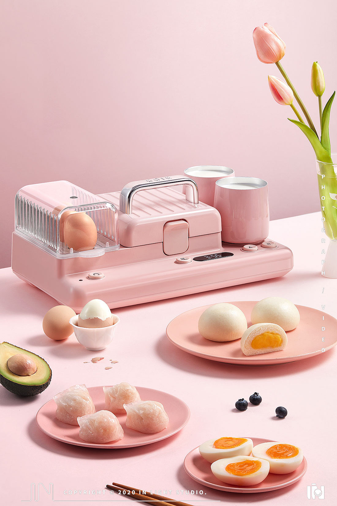 【平面+视频】格伊 ✖INLIGHT l 轻食机拍摄 