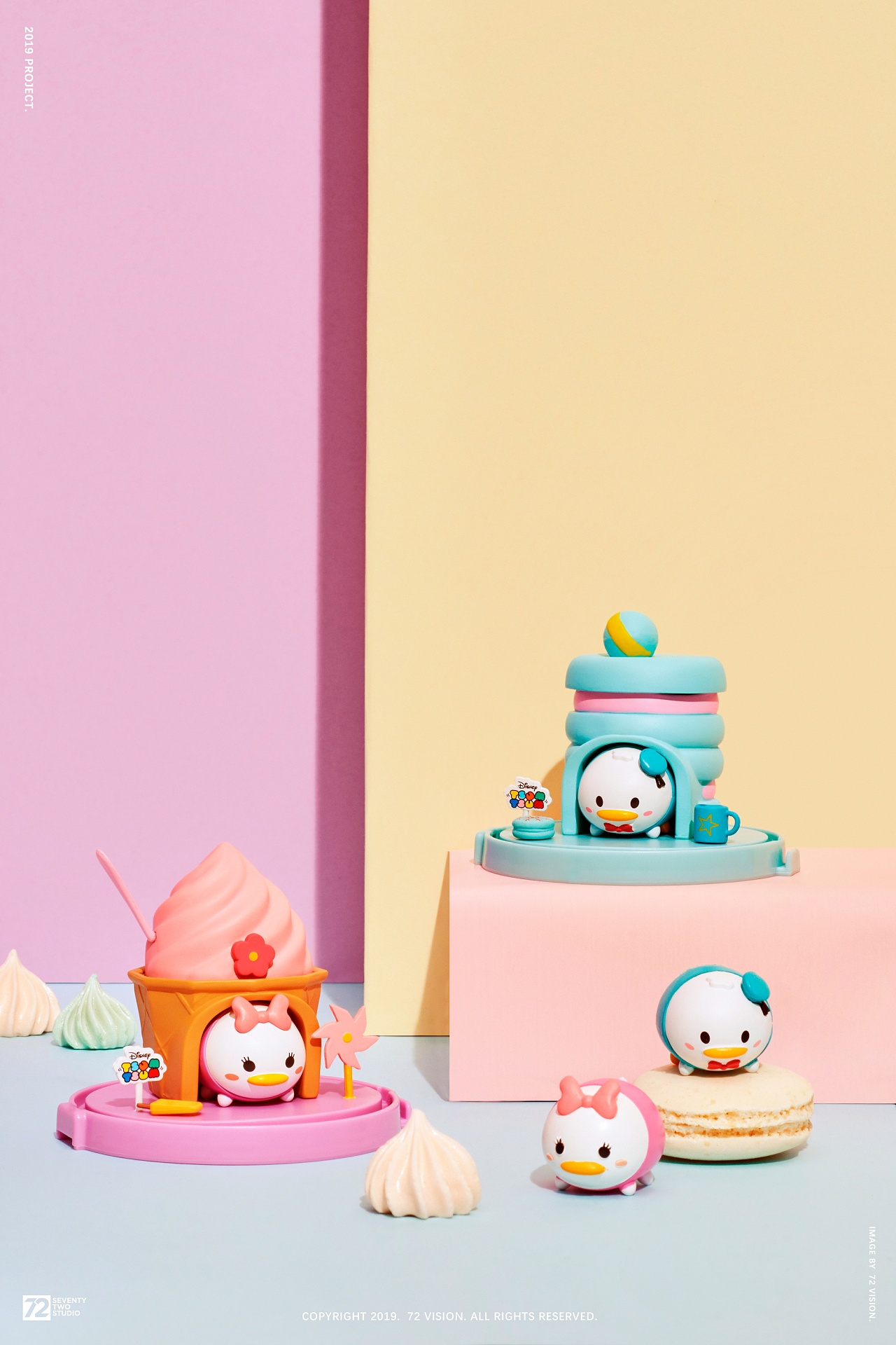 72vision迪士尼tsum甜品屋盲盒手办