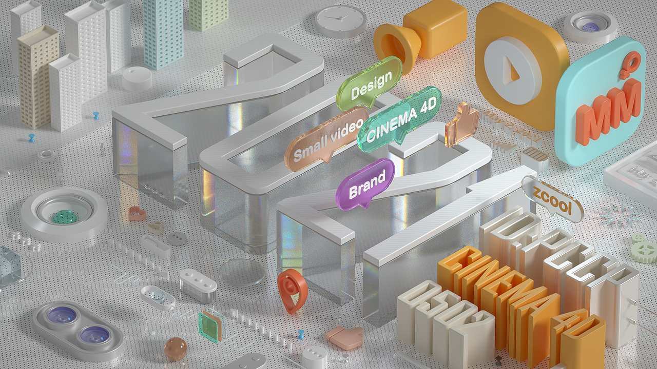 未来可期 勇敢牛牛不怕困难-2021年上半年总结（图ZMjYxMjQ3NTc2） - 其他三维 - 站酷设计师pccp原创素材 - 站酷ZCOOL