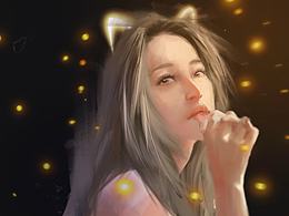 閑來無事 畫一頭像