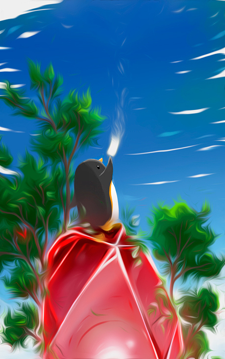 企鹅日记（图ZMzExMzA2MDQ=） - 商业插画 - 站酷设计师qa294446229原创素材 - 站酷ZCOOL