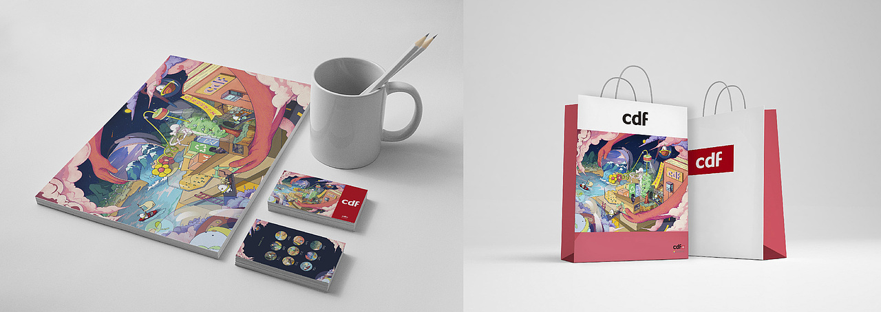 cdf发现环保之美——举手之劳（图ZMjgwNzgwNzgw） - 海报 - 站酷设计师Akiko_Tse原创素材 - 站酷ZCOOL