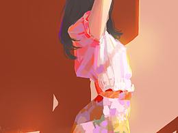 每日速涂   配色练习