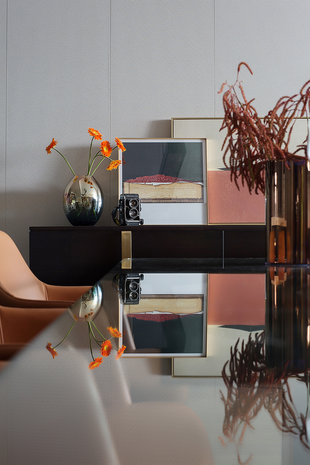 时尚圈爆火的“脏橘色”用在家里竟然这么好看！