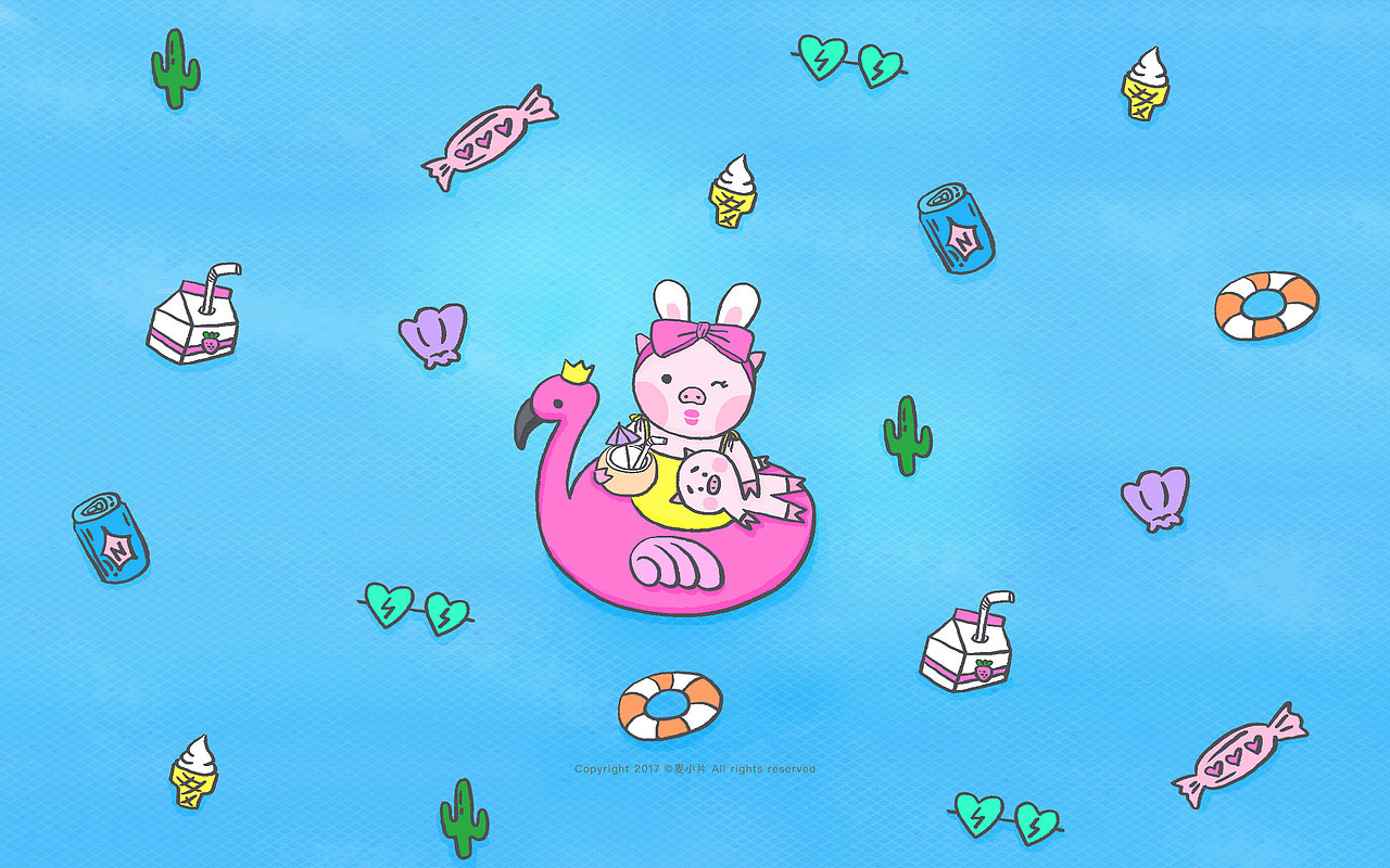 一只兔子猪的生活2（图ZODE5OTY4MjQ=） - 创作习作 - 站酷设计师麦小片NN原创素材 - 站酷ZCOOL