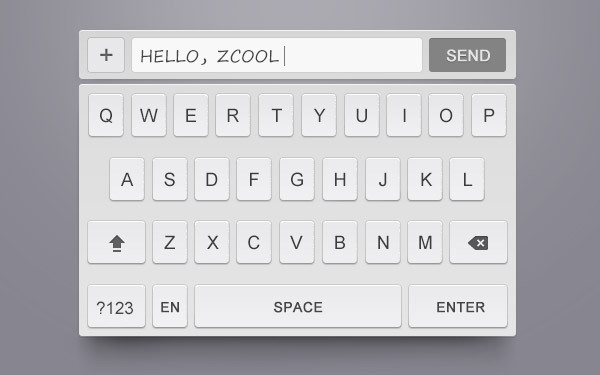 手机键盘模拟附制作过程和源文件