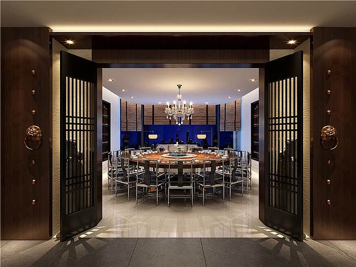 咸阳特色火锅店装修案例