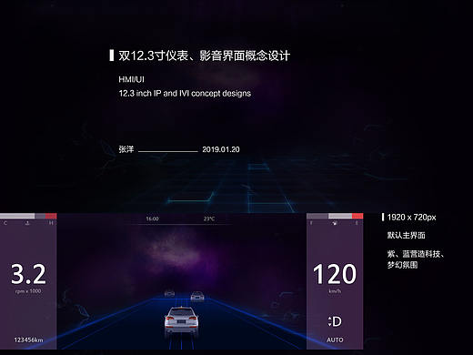 汽车HMI概念设计
