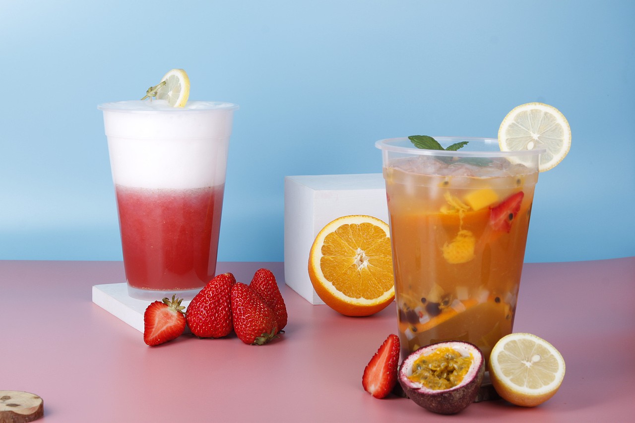 超大号奶茶杯果茶杯奶茶饮品包装产品