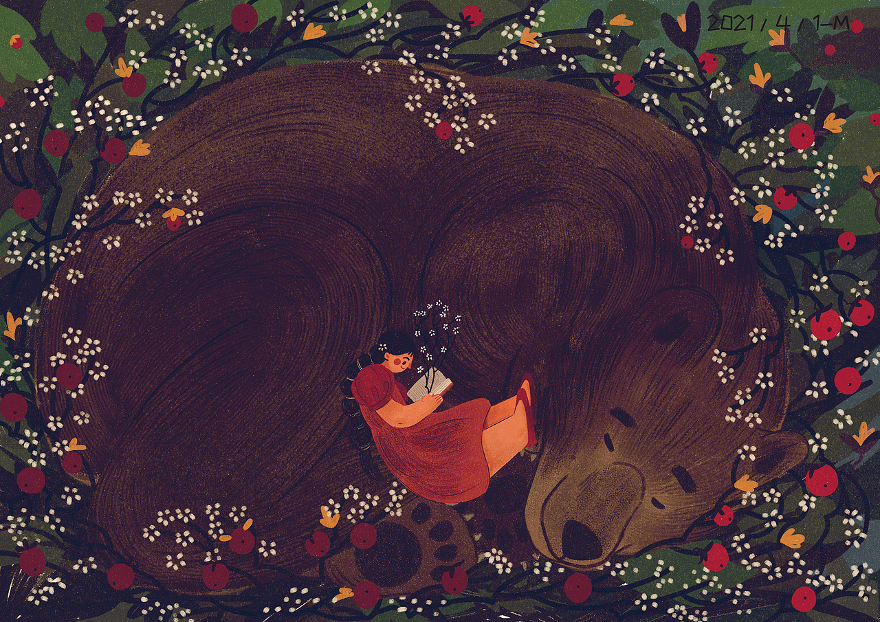 插画习作（图ZMjQ5Mzc5MDQ0） - 创作习作 - 站酷设计师苗阿七原创素材 - 站酷ZCOOL