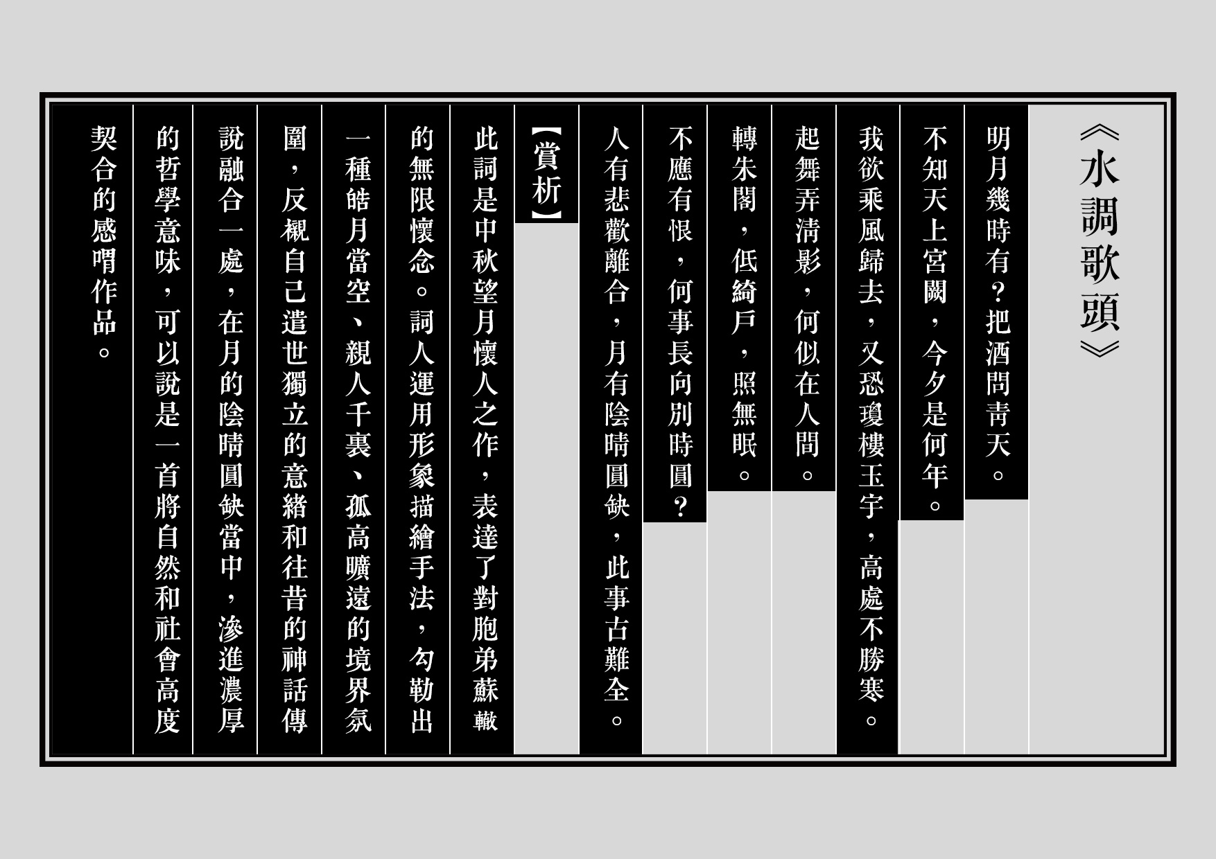 仿古文排版练习