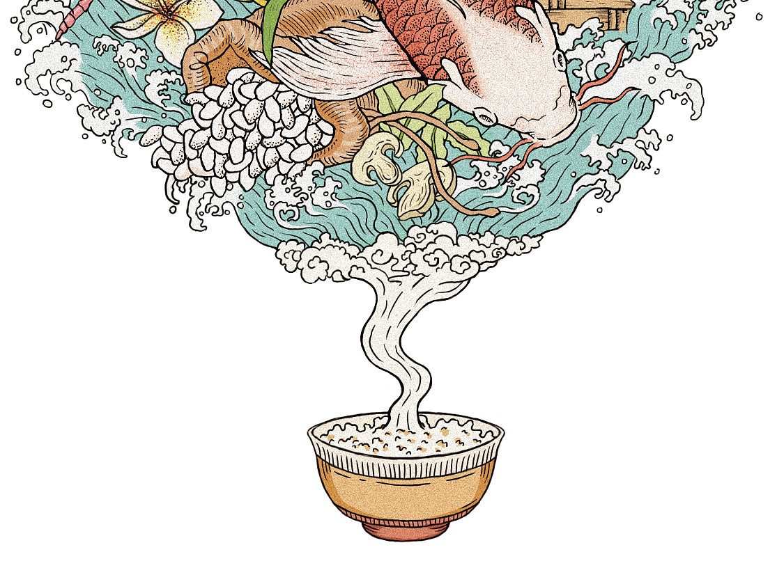 润物 · 寻粮包装设计（图ZOTMxMDg3MjQ=） - 包装 - 站酷设计师润物志原创素材 - 站酷ZCOOL