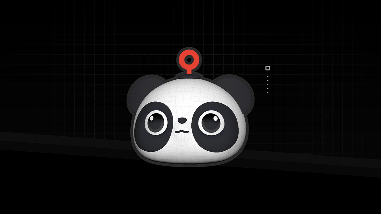 卡通3D熊猫 IP制作流程分享 少儿教育产品形象制作（图ZMjYyMDU2NDY0） - 其他三维 - 站酷设计师泡泡泡泡好多泡泡原创素材 - 站酷ZCOOL