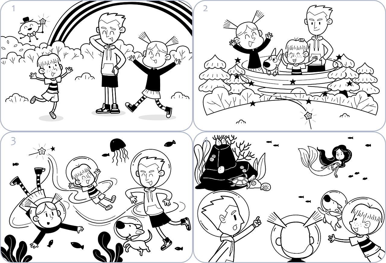 幼儿英语插图（图ZMTkyOTc2MzQw） - 儿童插画 - 站酷设计师小金条原创素材 - 站酷ZCOOL