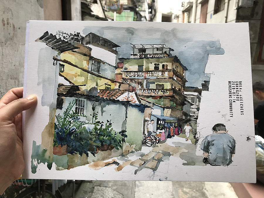 总结2019下半年在广州画的速写