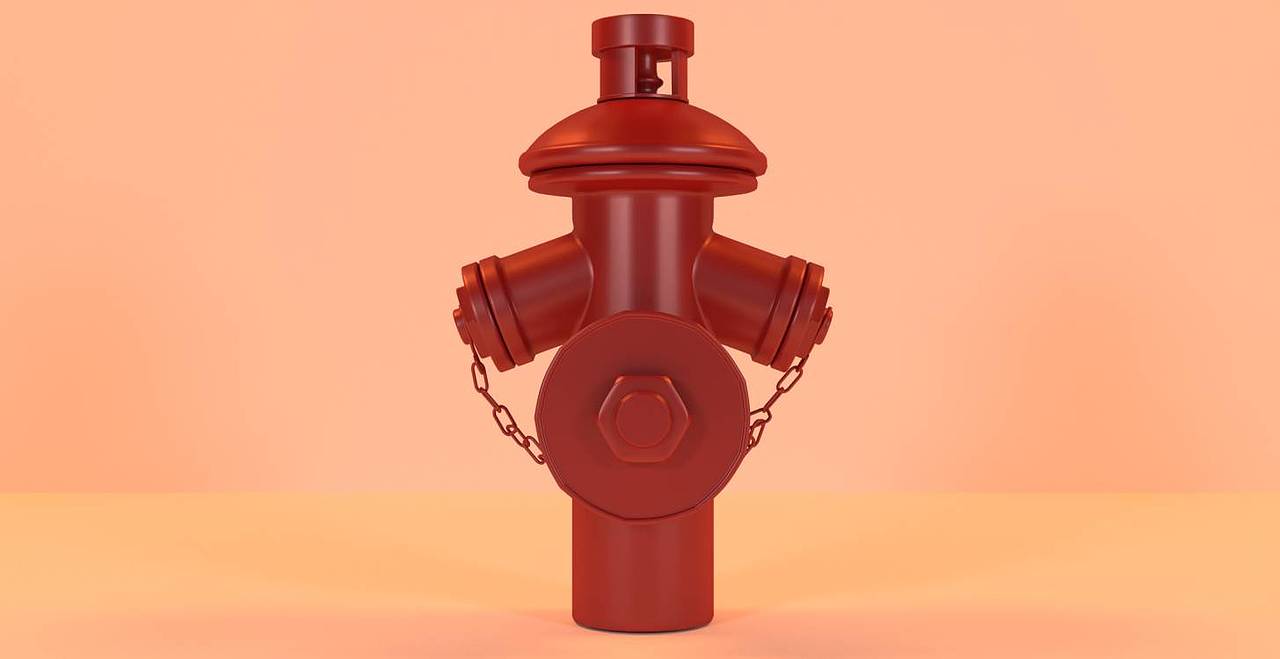 不同造型的消防栓建模