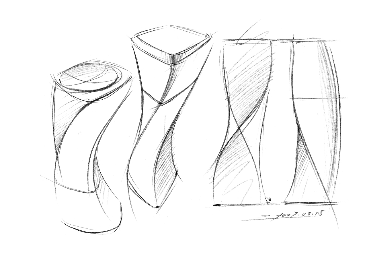 2017产品设计手绘3月一日一画