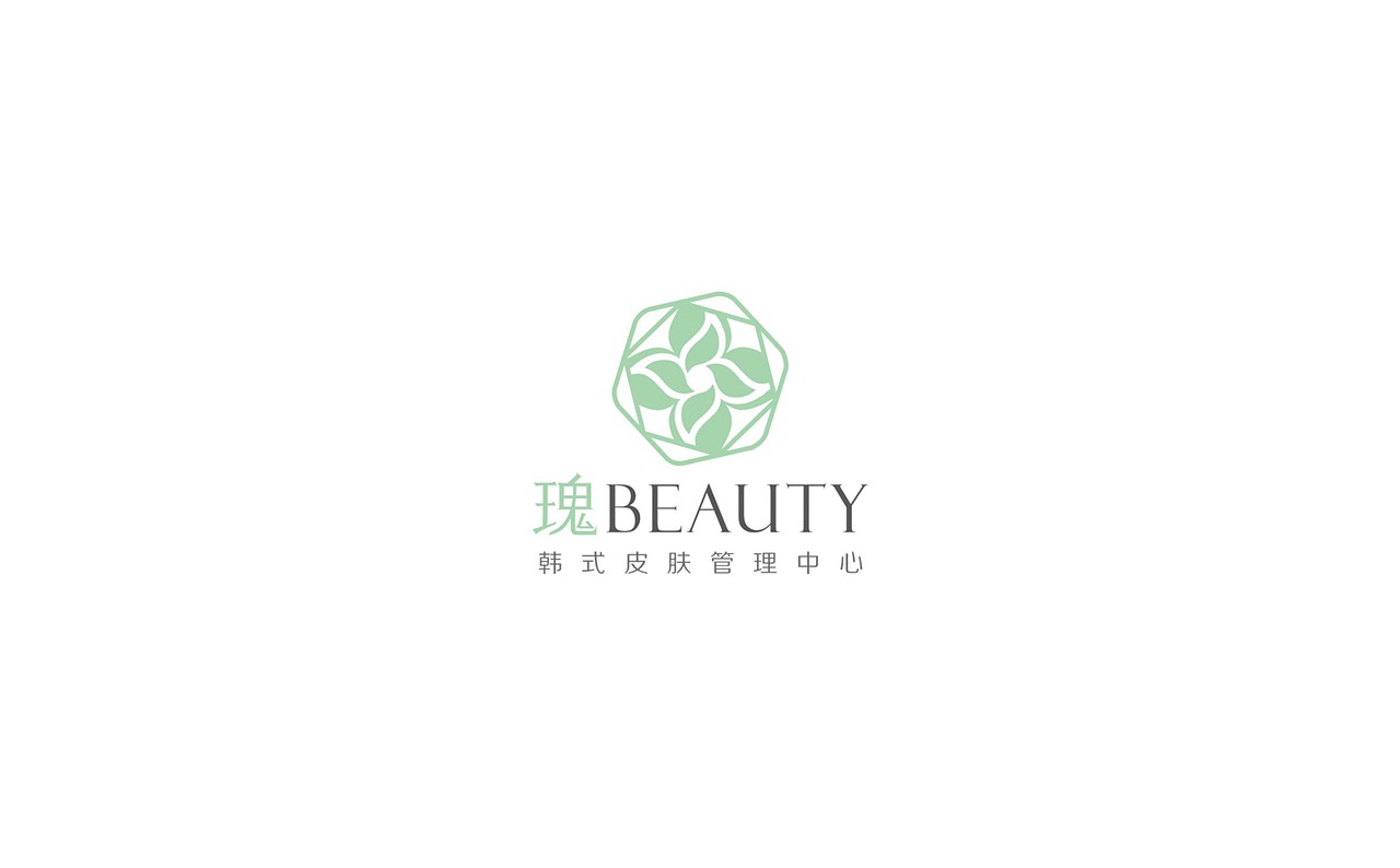瑰BEAUTY logo设计方案