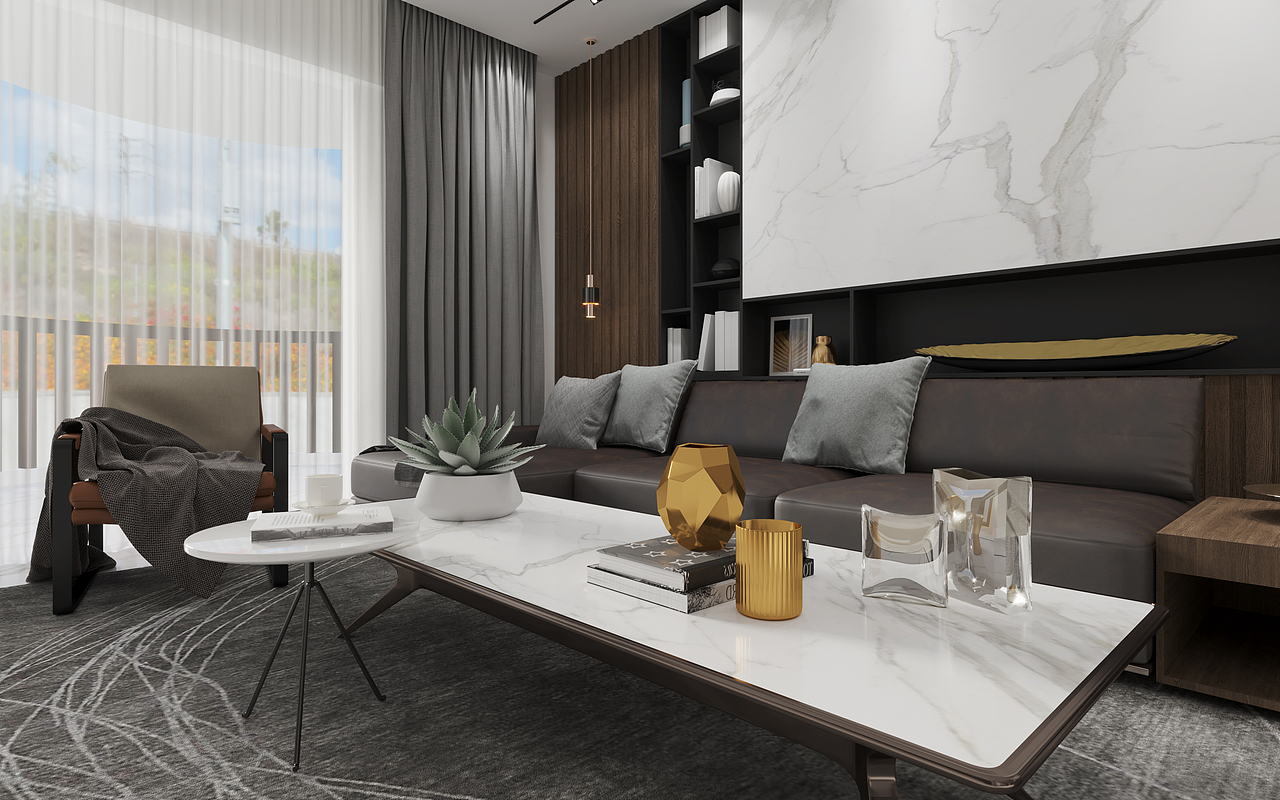 布舍设计【莫兰迪】丨住宅设计