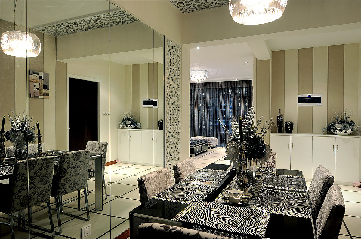 【美家堂装饰】96平米现代简约风格装修案例 双发东城印象