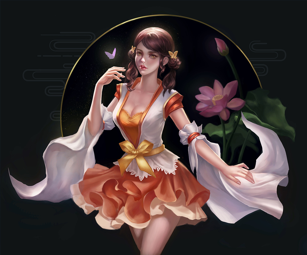 时隔一年来两张插画打破僵局（图ZMTE1NTMwNzM2） - 游戏原画 - 站酷设计师Noguaino原创素材 - 站酷ZCOOL