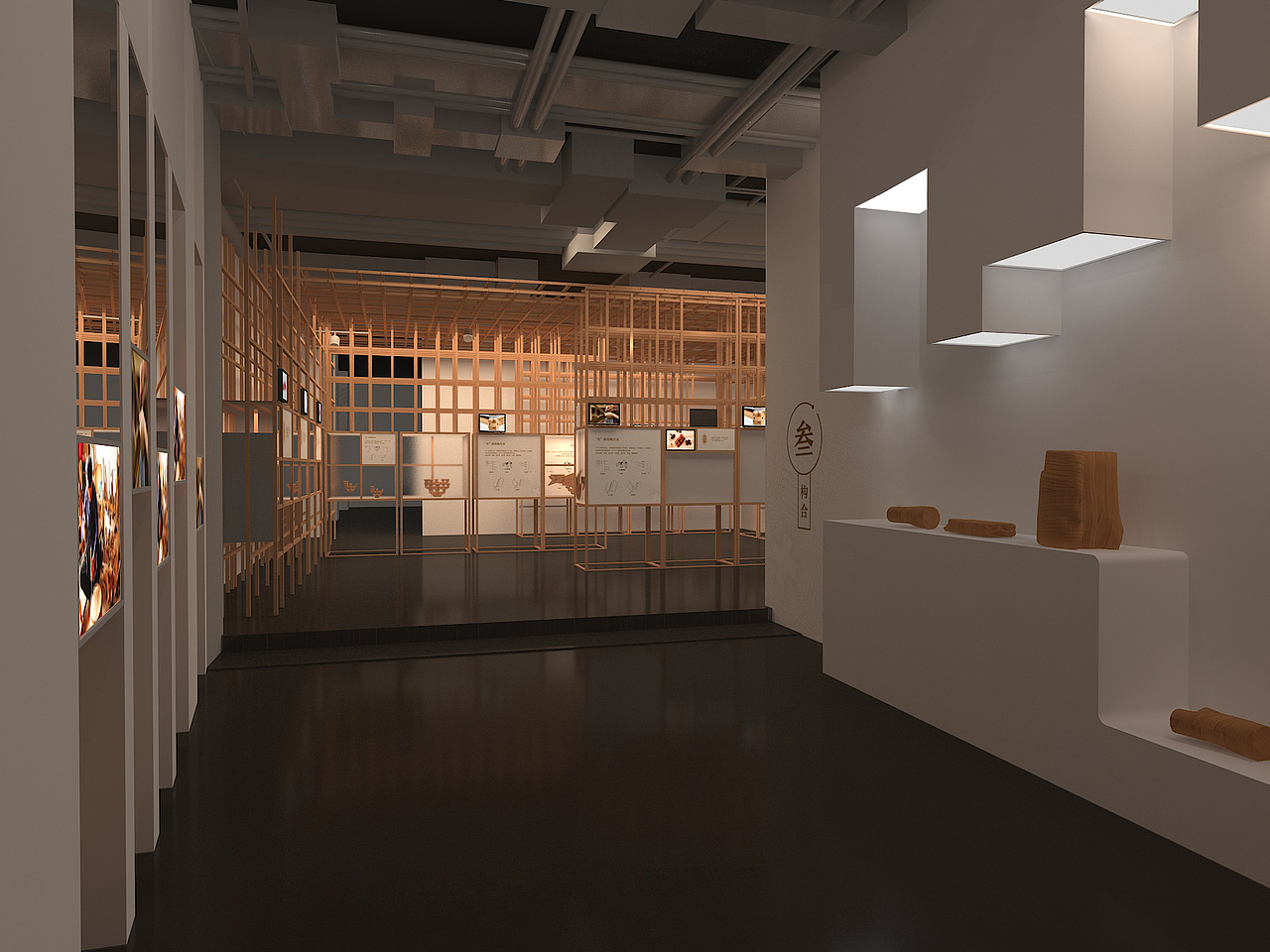 榫卯博物馆展陈