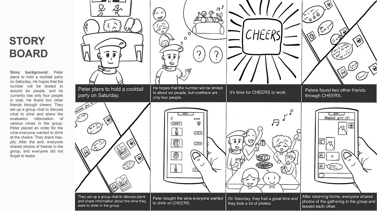 “Cheers”— 年轻化社交&酒超市平台