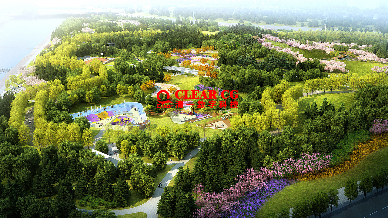 景观表现（图ZMTA5MjgwMzAw） - 景观设计 - 站酷设计师清一数字科技原创素材 - 站酷ZCOOL