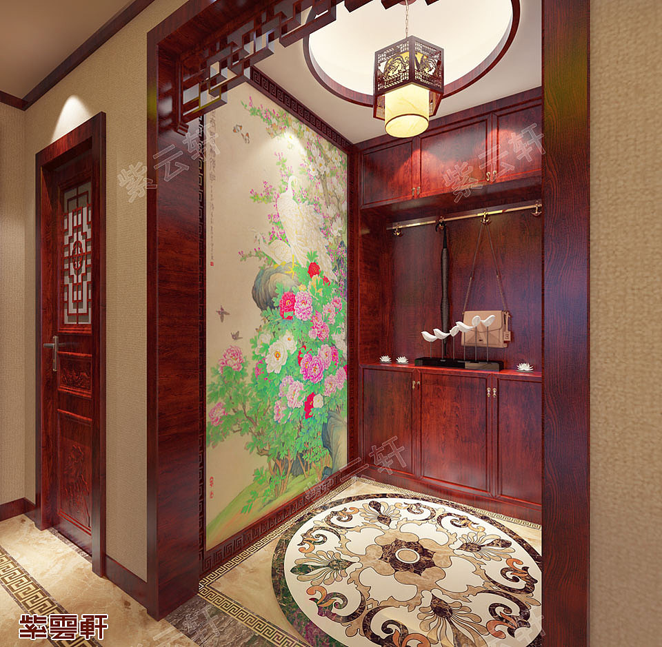 保定白总家庭仿古装修设计案例展示